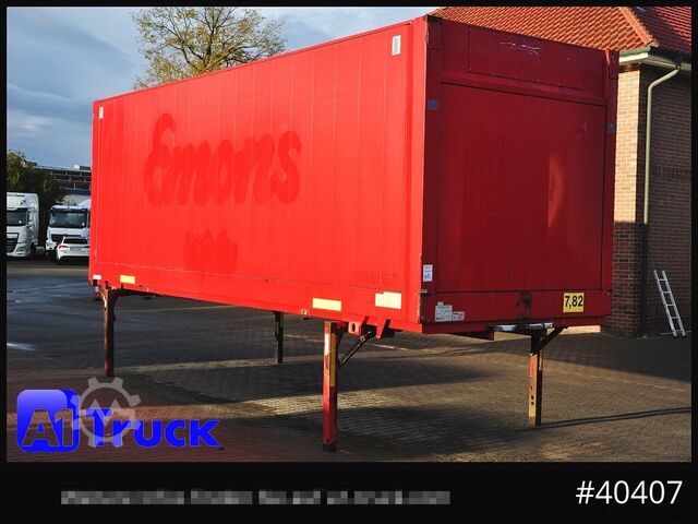 Wechselbrücke mit Kofferaufbau KRONE BDF 7,82 Wechselbrücke, 2680mm Innenhöhe.