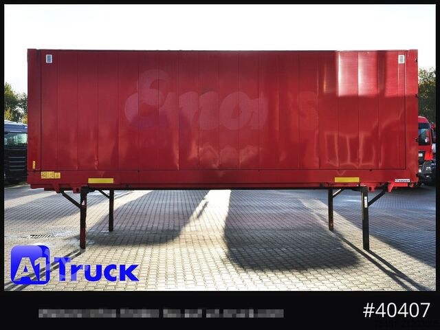 Wechselbrücke mit Kofferaufbau KRONE BDF 7,82 Wechselbrücke, 2680mm Innenhöhe.