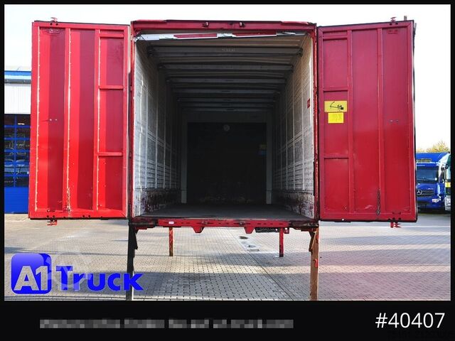 Wechselbrücke mit Kofferaufbau KRONE BDF 7,82 Wechselbrücke, 2680mm Innenhöhe.