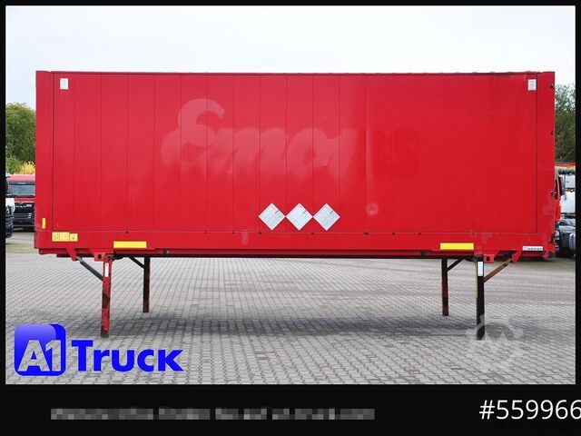 Swap body with box structure KRONE BDF 7,82 Wechselbrücke, 2680mm Innenhöhe.