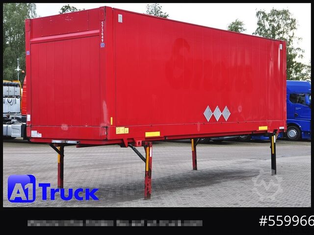 Swap body with box structure KRONE BDF 7,82 Wechselbrücke, 2680mm Innenhöhe.