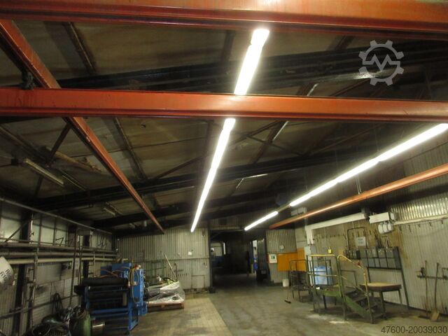 Kranhimmel Kran Hallenkran Kranbahn Demag Kranbahn KBK2 250KG 19x7m Zubehör Demag KBK II KBK2 0,25t Stahl Kettenzug