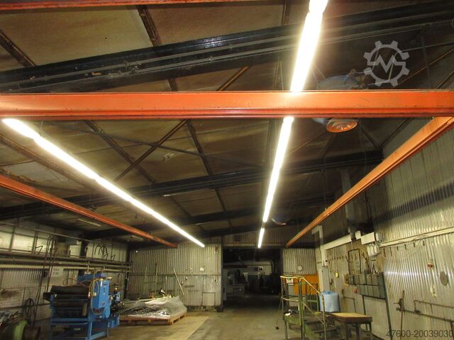 Kranhimmel Kran Hallenkran Kranbahn Demag Kranbahn KBK2 250KG 19x7m Zubehör Demag KBK II KBK2 0,25t Stahl Kettenzug