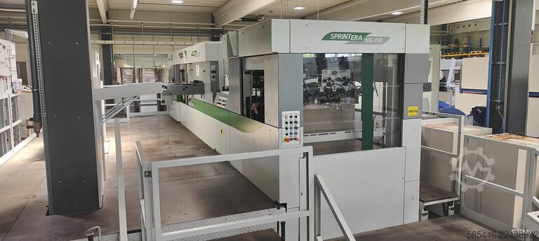 Flatbed die cutter Bobst Sprintera 106-PER
