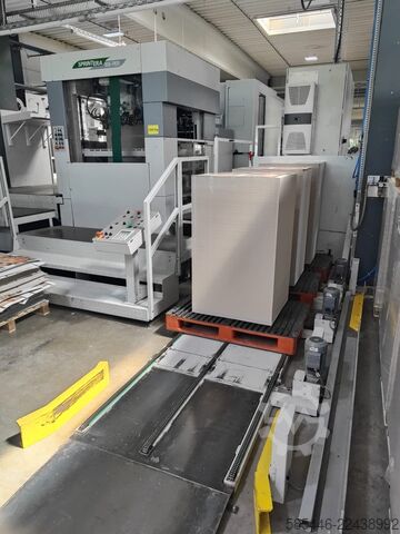 Flatbed die cutter Bobst Sprintera 106-PER
