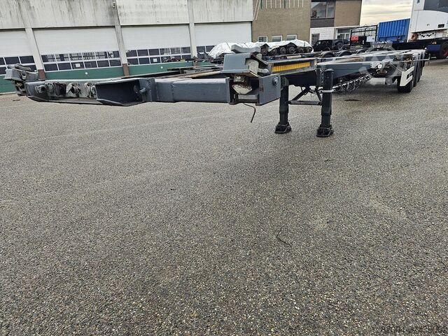 Transport von Containern Fliegl SDS420V2 / MULTI ALL CONNECTIONS / SAF DISC /DU...