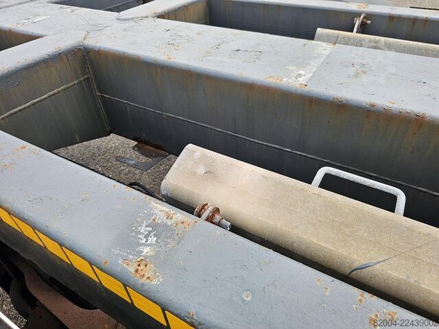 Container transport Fliegl SDS420V2 / MULTI ALL CONNECTIONS / SAF DISC /DU...