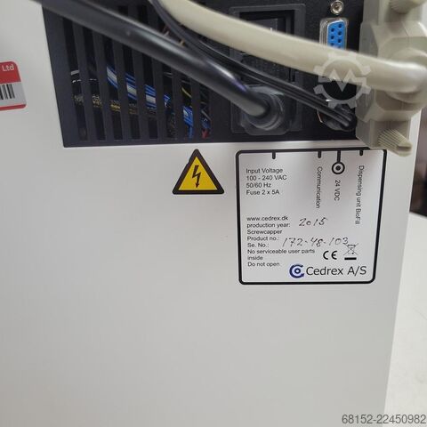 2015 Cedrex Fluid X xsd-48 Pro Automated Tube Decapper Cedrex Fluid X xsd-48 Pro