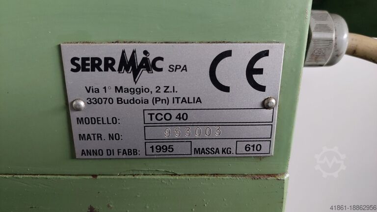 Hochleistungs-Säulenbohrmaschine SERRMAC TCO 40