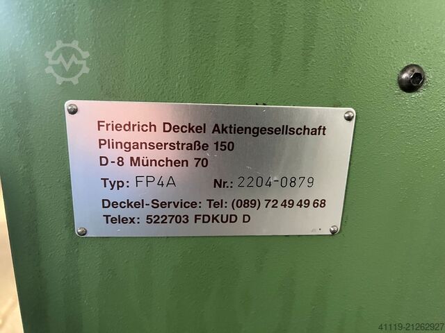 Fräsmaschine Deckel FP4A  