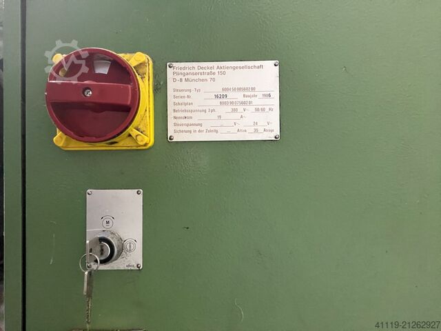 Fräsmaschine Deckel FP4A  