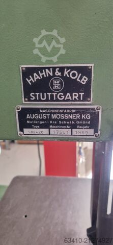 Bandsäge SM 420 Mössner Rekord SM 420