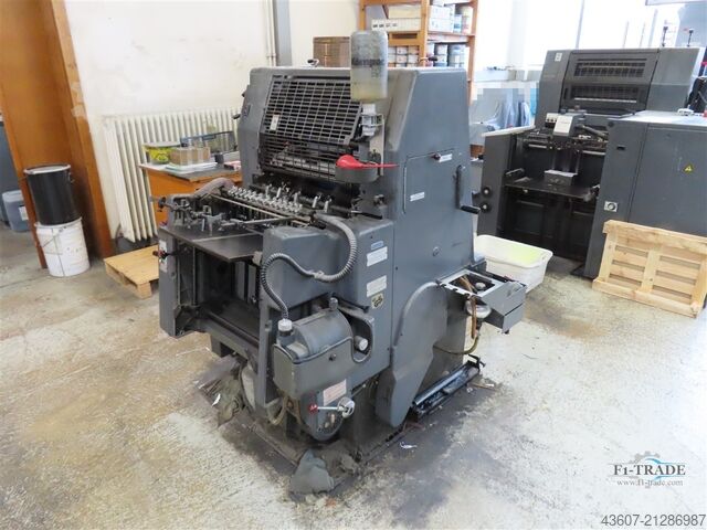 1 Farben Offsetdruckmaschine / 1 Color Offset Press Heidelberg GTO46+ N+P
