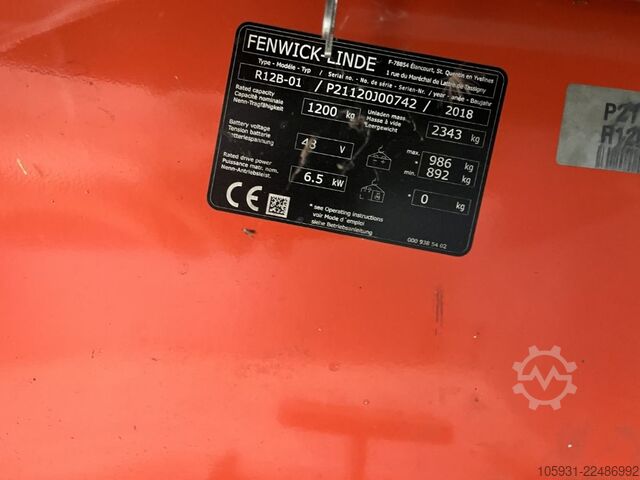 Reach Truck Linde R12B-01