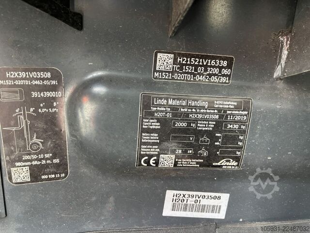 LPG Forklifts Linde H20T-01