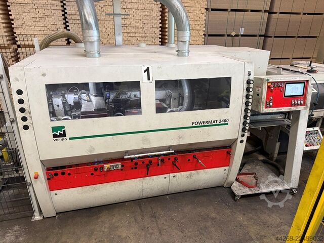 WEINIG Powermat 2400 four-sided planer + E1 magazine WEINIG Powermat 2400 + E1