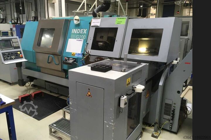 CNC-Drehen und -Fräsen, CNC-Drehmaschine INDEX G200