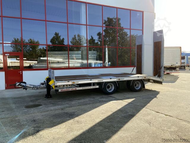 Low loader trailer Möslein TT21- 7,2  21 t Tandemtieflader, Luftgefedert, NEU