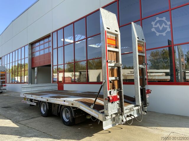 Low loader trailer Möslein TT21- 7,2  21 t Tandemtieflader, Luftgefedert, NEU