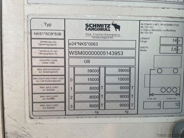 Refrigerated/freezer transport Schmitz Cargobull Fridge Thermoking SLXe Spectrum / Multitemp / S...