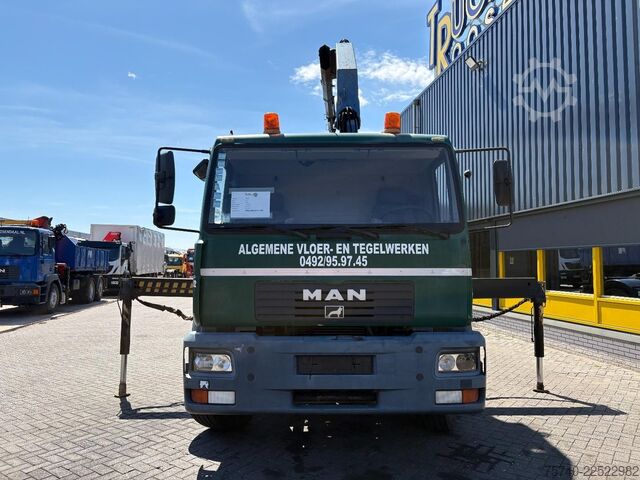 Kranwagen MAN LE 220 B + PALFINGER PK 14080 - 3X EXT + HAAKAR...