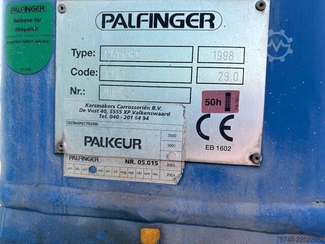 Crane MAN LE 220 B + PALFINGER PK 14080 - 3X EXT + HAAKAR...