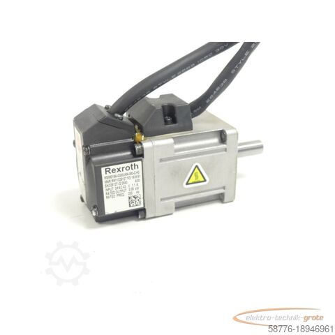 Rexroth motor Rexroth MSM019A-0300-NN-M0-CH0 Servomotor MNR: R911325127 SN:325127-G2840