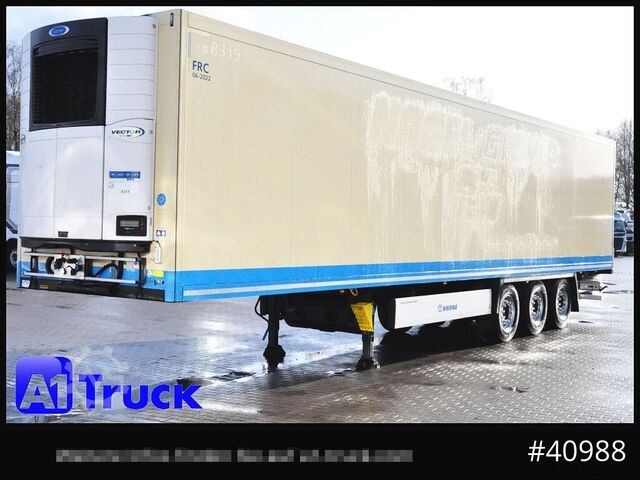 Reefer semitrailer KRONE SDR 27 Carrier 1950 Mt., Lift, Multitemp.