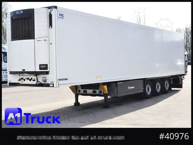 Kühlauflieger KRONE SDR 27, Lift, Palettenkasten, 431 Stunden neuwertig