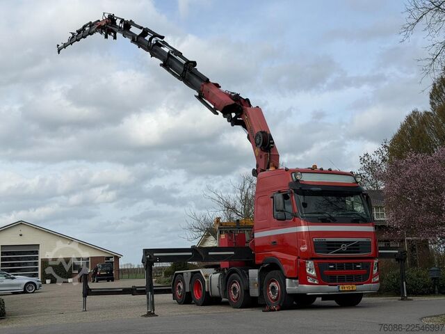 Standard-SZM Volvo FH 8x2 KRAAN PALFINGER 74tm/Flyjib /LIER/WINCH!...