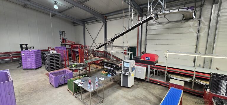 Sorting machine for cucumbers AWETA GS DV-D 14+1