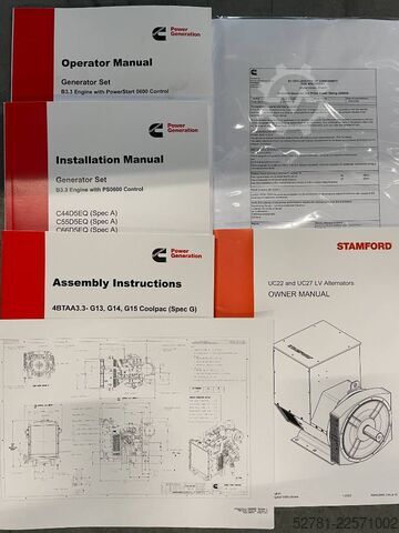 Aggregat Cummins C66D5EQ - 66 kVA Generator - DPX-18507-Q