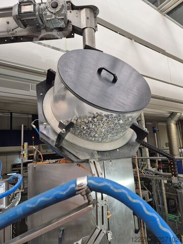 Ortmann + Herbst Hansa B 100/20 Isobaric Filler Capper (1994) Ortmann + Herbst Isobaric Filler Capper