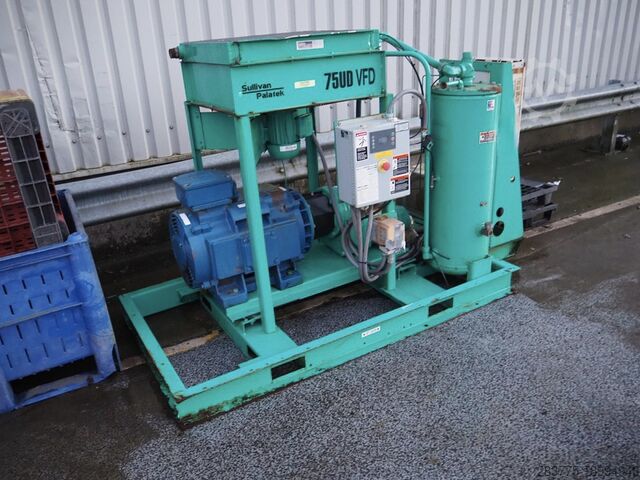 Rotary screw air compressor Sullivan Palatek 75UD VFD