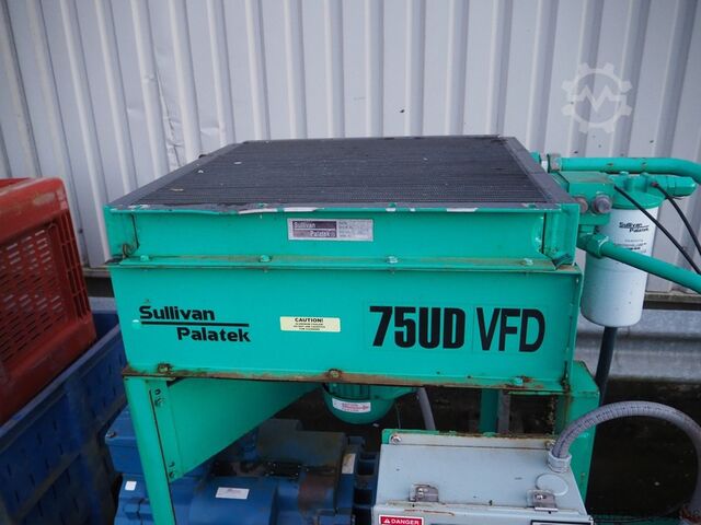 Rotary screw air compressor Sullivan Palatek 75UD VFD