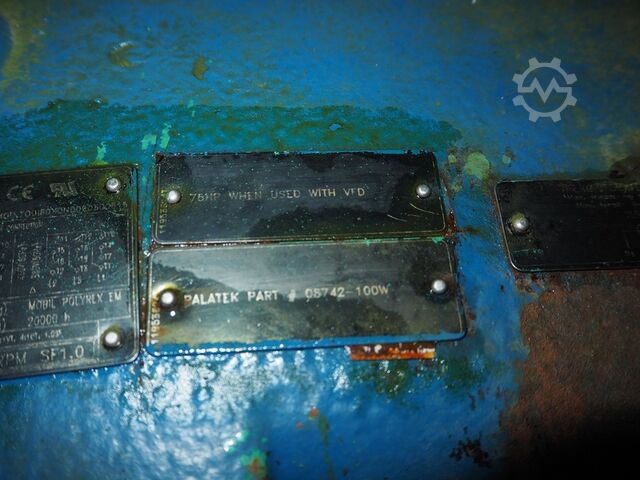 Rotary screw air compressor Sullivan Palatek 75UD VFD