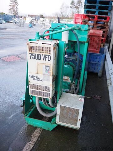 Rotary screw air compressor Sullivan Palatek 75UD VFD