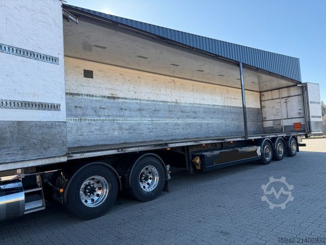 Box semitrailer  ECKERI L3  FALTSEITENWAND LIFT/LENK STAPLERAUFNA