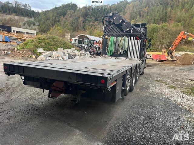 Crane Scania G560 8x2 pusher crane truck w/ onspot, 2023 50t/m