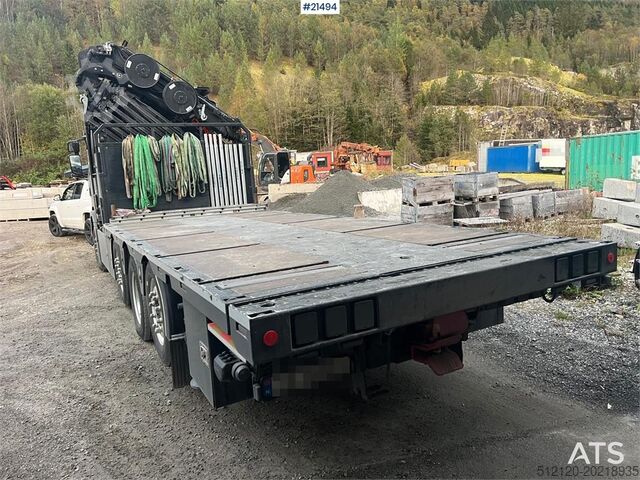 Crane Scania G560 8x2 pusher crane truck w/ onspot, 2023 50t/m