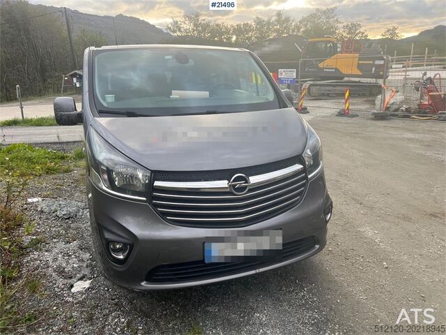 Minibus Opel Vivaro w/ seating for 9