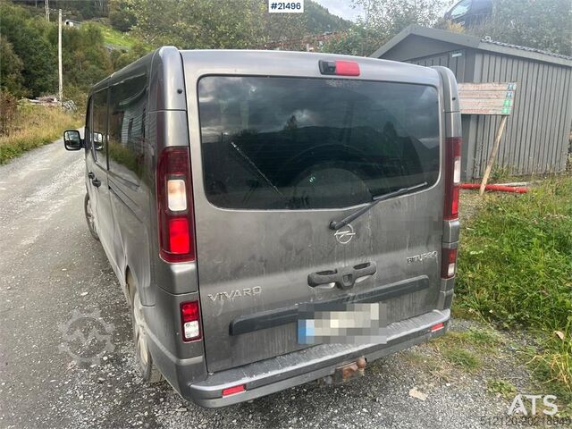 Minibus Opel Vivaro w/ seating for 9