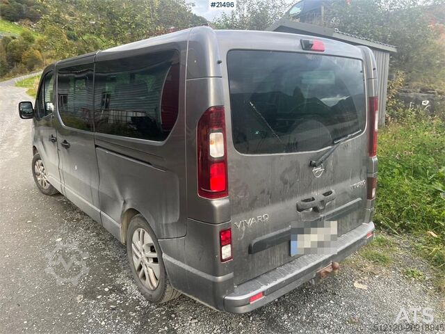 Minibus Opel Vivaro w/ seating for 9