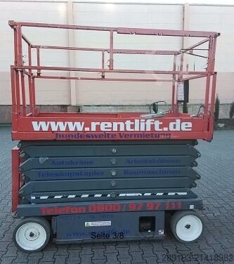 Scherenarbeitsbühne Skyjack SJ III 4740 Elektro 13,80m