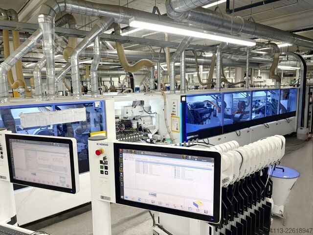 COMPLETE FURNITURE PRODUCTION FACTORY HOMAG MORBIDELLI BIESSE COMEC KUKA SCM KFL+PowerFlex+Author+Rover Edge+Skipper+
