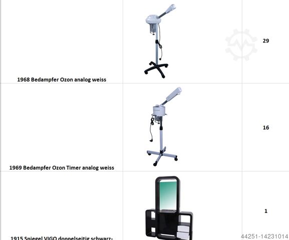 FIGARO NEU Friseur Einrichtung Spiegel FIGARO