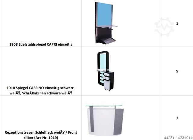 NEW Hairdressing equipment Chairs FIGARO 