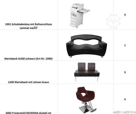 FIGARO NEU Friseur Einrichtung Spiegel FIGARO