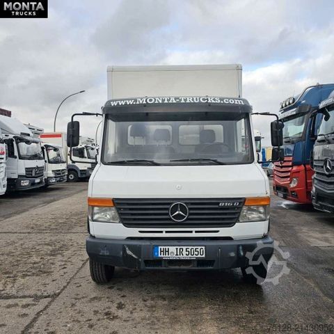 Box van MERCEDES-BENZ 816 D Vario, Koffer, LBW, Vermietung!