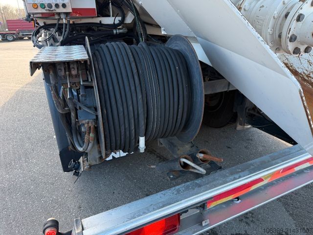 Vacuum tank truck SCANIA P360 6x4 Hvidtved Larsen Flexline 312 Euro 6